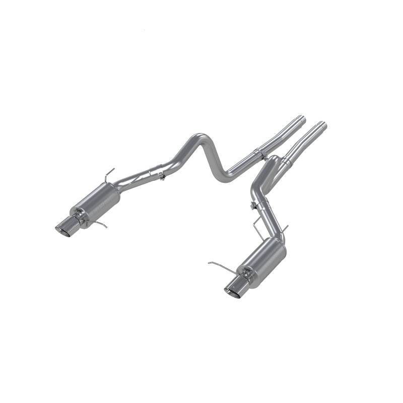 MBRP Armor Plus Series 11-14 Ford Mustang GT 5.0L Dual Split Rear Street Version T409 Exhaust System