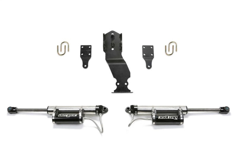 Fabtech FTS22304 Dual Steering Stabilizer System with 2.25-Inch Reservoir Shocks for 2017 Ford F-250 and F-350 Super Duty