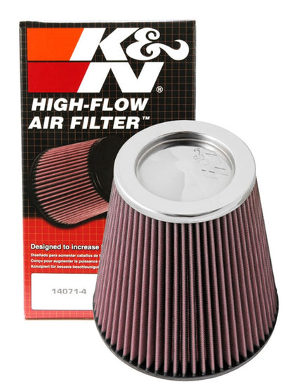 K&N Engineering RF-1041 Round Tapered Universal Air Filter – 6 Inch Flange, 7.5 Inch Base, 5 Inch Top, 7.5 Inch Height