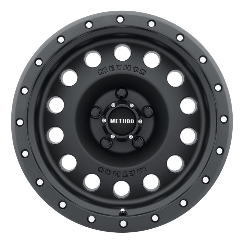 Method MR307 17x8.5 Inch Matte Black Wheel with 5x5 Bolt Pattern and 94mm Hub Bore