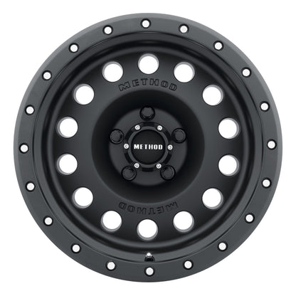 Method MR307 17x8.5 Inch Matte Black Wheel with 5x5 Bolt Pattern and 94mm Hub Bore