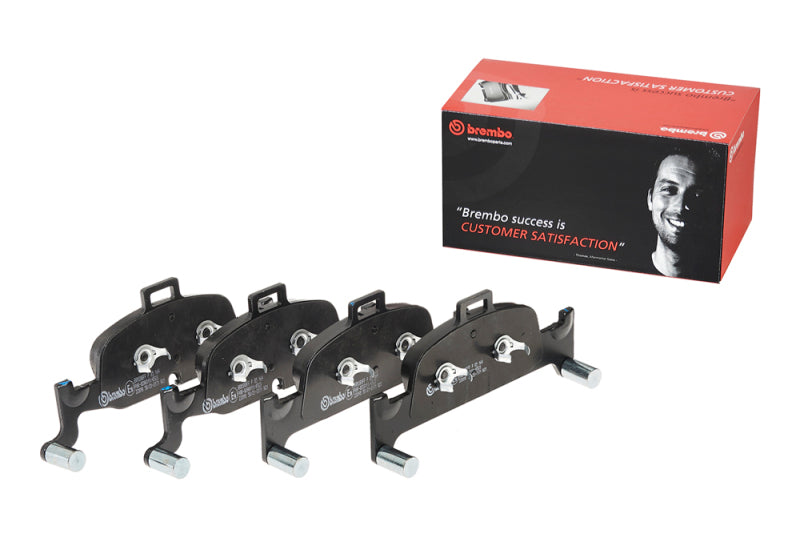 Brembo OE Low-Met Brake Pads for 2017-2018 Audi A4, A5 Quattro, S4, S5, S6, and S7 Sportback