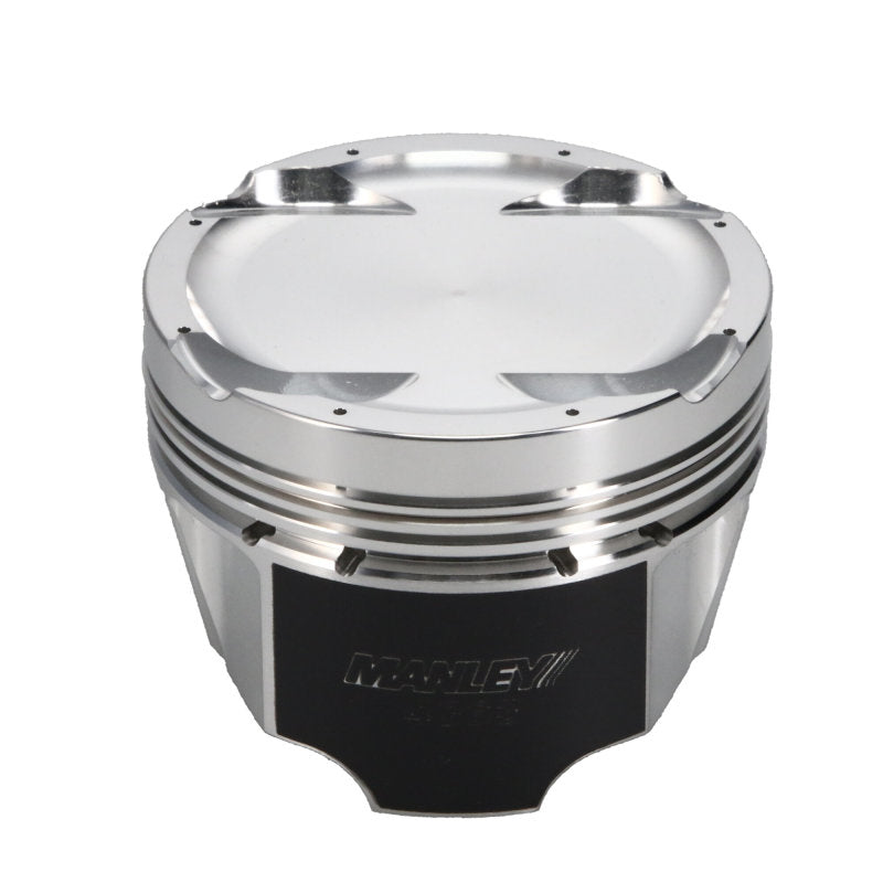 Manley Performance Mitsubishi Eclipse 85.5mm Bore, 88mm Stroke, 12cc Dish T/T Piston Set of 4