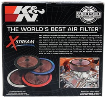 K&N Engineering X-Stream Air Flow Top Filter 11 Inch - Black