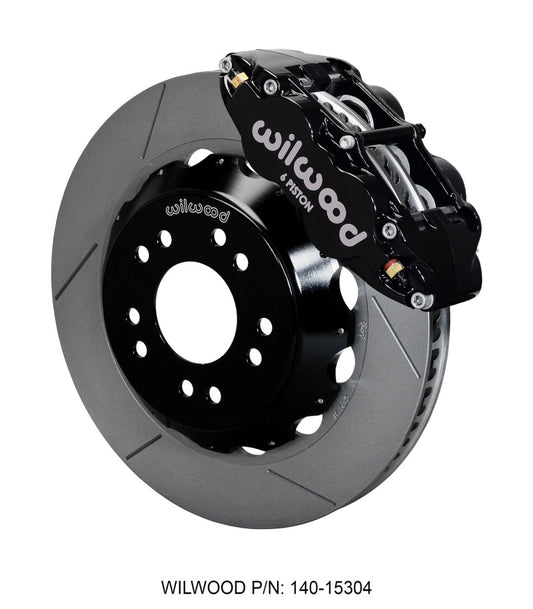 Wilwood Narrow Superlite 6R Front Hat Kit for 1963-1987 Chevrolet C10 with Wilwood Pro Spindles