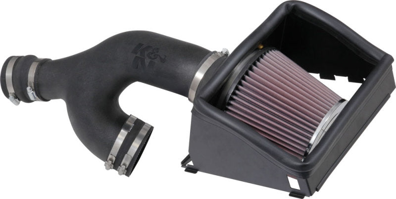 K&N Engineering Part 63-2599 High-Flow Cold Air Intake for 2017-2018 Ford F-150 Ecoboost 3.5L