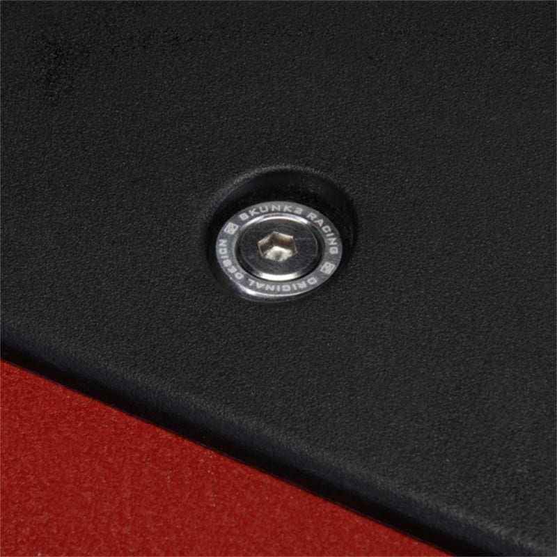 Skunk2 Racing Low Profile Valve Cover Hardware Kit for Honda/Acura K-Series Engines - Clear Anodized Finish