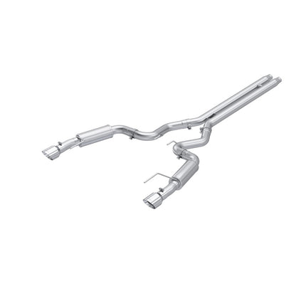 MBRP Armor Lite Series 2024 Ford Mustang GT S650 5.0L Dual 3-inch Aluminized Steel Cat Back Exhaust System