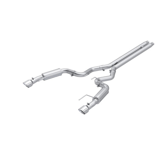 MBRP Armor Lite Series 2024 Ford Mustang GT S650 5.0L Dual 3-inch Aluminized Steel Cat Back Exhaust System