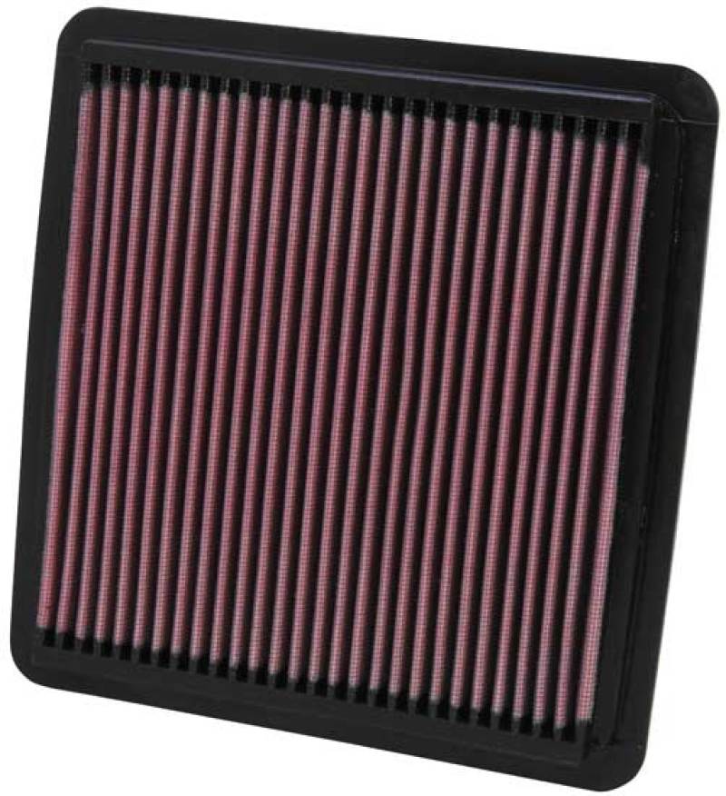 K&N Engineering 33-2304 High-Flow Reusable Drop-In Air Filter for Subaru Legacy, WRX, and STi (2005-2008)