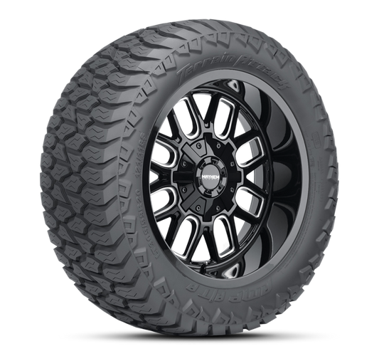 AMP Terrain Attack A/T A Tire - 35x12.50R20LT 121R All-Terrain Radial for Off-Road and On-Road Performance