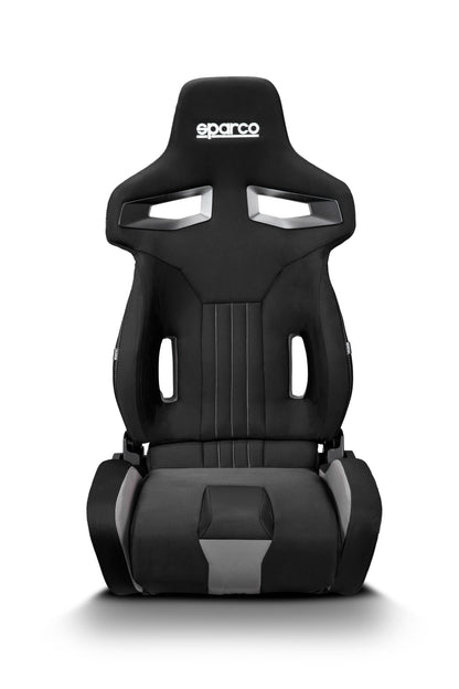 Sparco R333 2021 Black/Grey Automotive Racing Seat - Model 009011NRGR