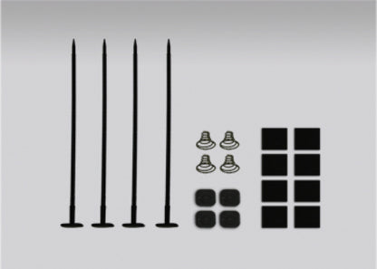 Mishimoto Universal Fan Mount Kit for Aluminum Radiators - Part Number MMFAN-MOUNT
