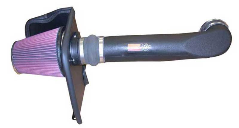 K&N Engineering 57-3030-1 High-Flow Cold Air Intake System for Chevy and GMC Heavy-Duty V8-8.1L trucks