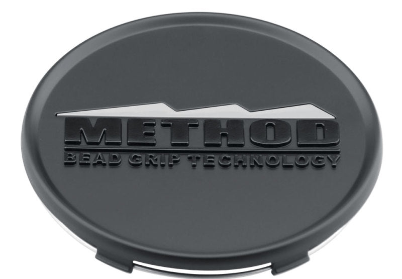 Method Wheels Cap T080 86mm Black Snap-In Replacement for Automotive Wheels