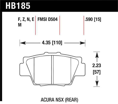 Hawk HPS Street Brake Pads