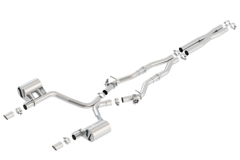 Borla 2017-2023 Dodge Charger R/T 5.7L ATAK Cat-Back Exhaust System with MDS Valves