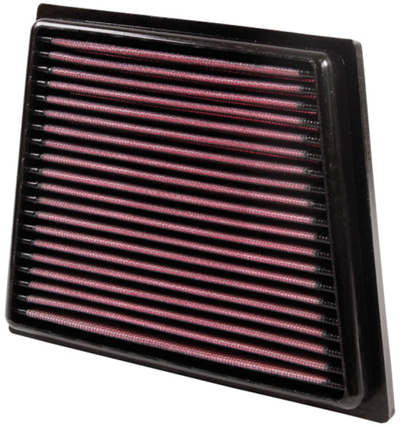 K&N Engineering High-Flow Drop-In Air Filter for 2011-2015 Ford Fiesta 1.25L L4