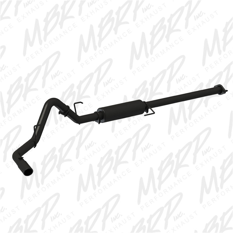 MBRP Armor BLK Series 3-Inch Cat Back Exhaust System for 2015-2016 Ford F-150 with 2.7L/3.5L EcoBoost engines