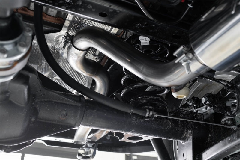 MBRP Armor Pro Series 18-20 Jeep Wrangler JL 2.5-inch Single Rear Exit Cat Back Exhaust System