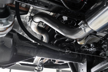 MBRP Armor Pro Series 18-20 Jeep Wrangler JL 2.5-inch Single Rear Exit Cat Back Exhaust System