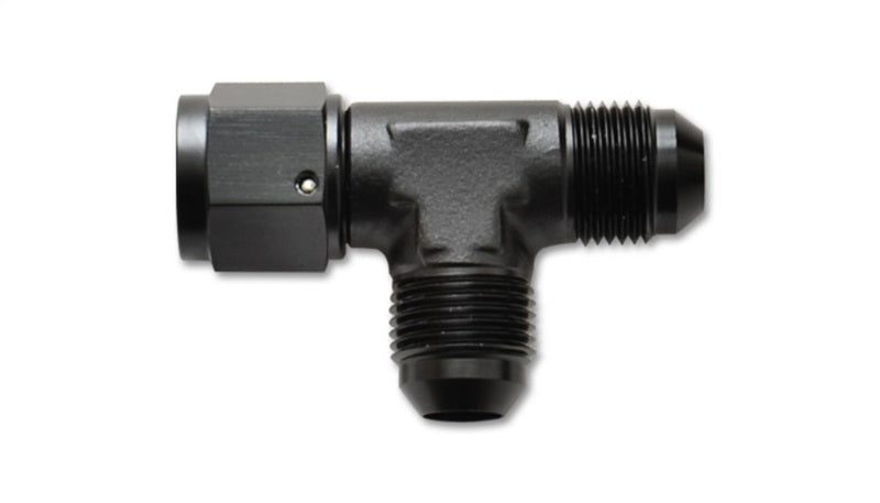 Vibrant -8AN Tee Fitting with Female -8AN Swivel - Part Number 10743