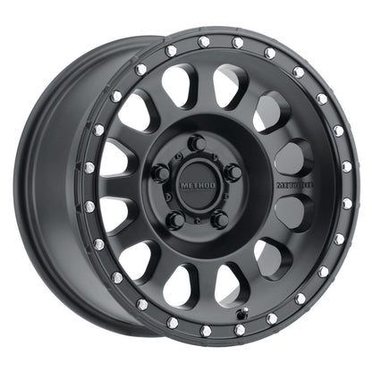 Method MR315 17x8.5 Inch Black Aluminum Wheel with 5x5 Bolt Pattern and 71.5mm Hub Bore