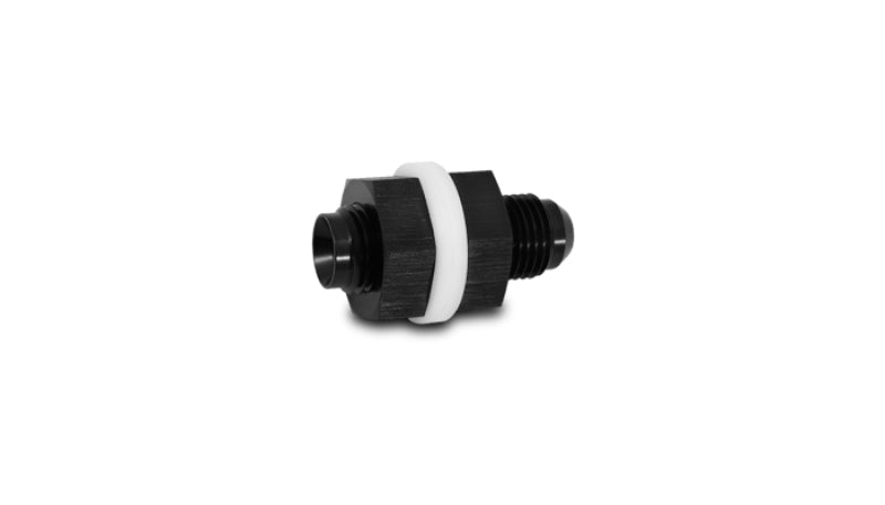 Vibrant -8AN Fuel Cell Bulkhead Adapter Fitting with PTFE Washers and Nut