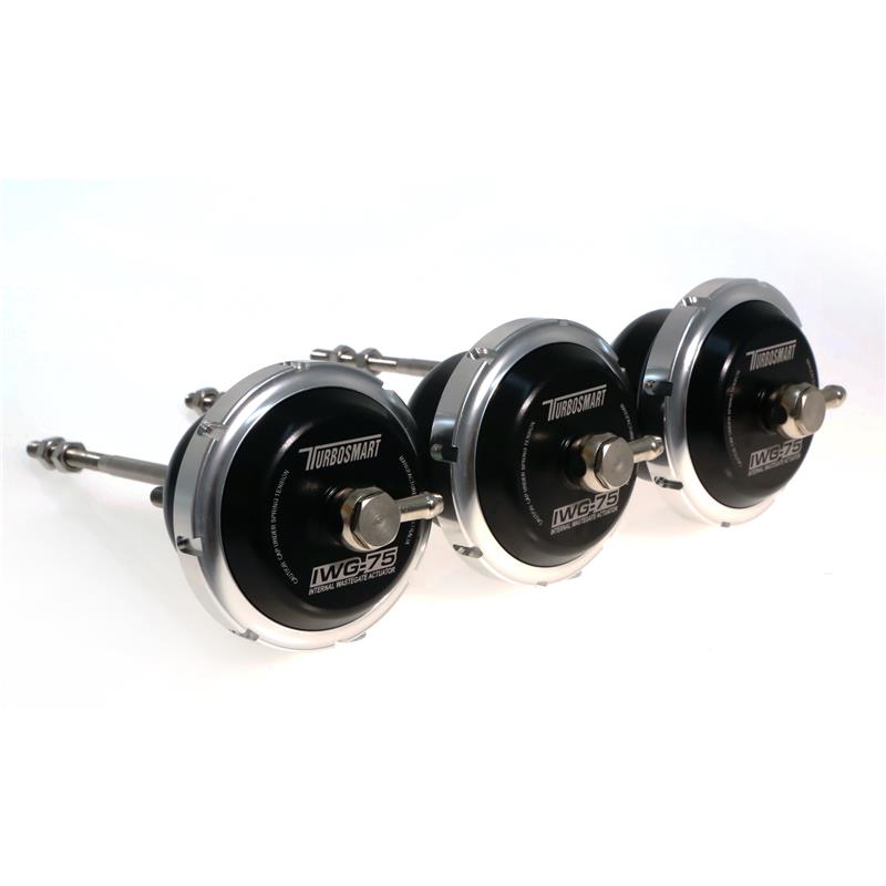 Turbosmart Universal IWG75 Borg Warner B2 160mm Rod Black 14 PSI Internal Wastegate Actuator
