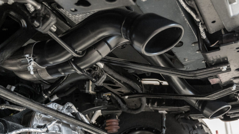 Borla 22-24 Ford Bronco Raptor V6 Turbo ATAK Catback Exhaust System with Black Coated Tips - Part #140934CB