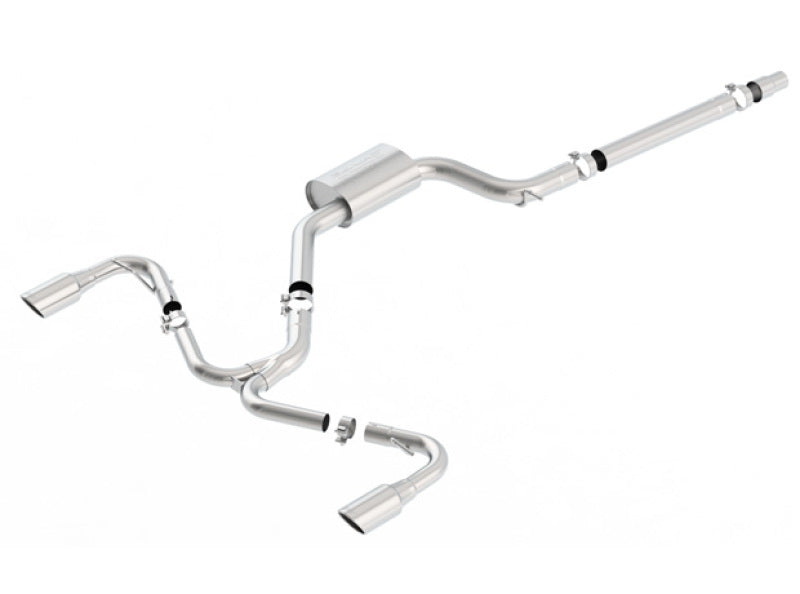 Borla S-Type Cat-Back Exhaust System for 2018-2021 Volkswagen GTI MK7.5 2.0L