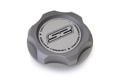 Skunk2 Racing Honda Billet Oil Cap (Part Number 626-99-0072) - Hard Anodized Finish for Honda and Acura Engines