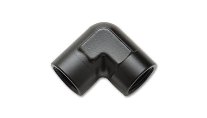 Vibrant Performance 1/2 Inch NPT 90 Degree Female Pipe Coupler Fitting