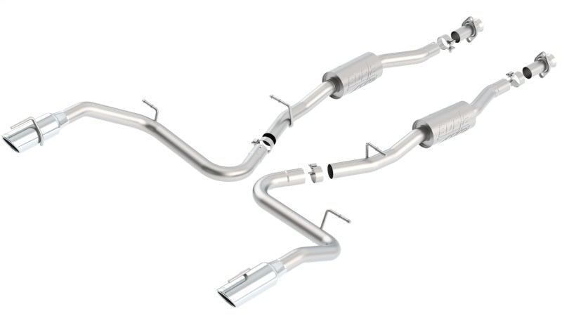 Borla ATAK SS Cat-Back Exhaust System for 1999-2004 Ford Mustang Cobra 4.6L/5.4L V8 Manual RWD