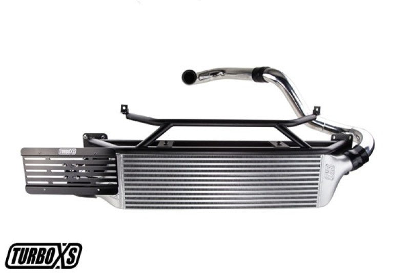 Turbo XS Front Mount Intercooler Kit for 2015-2018 Subaru WRX - Wrinkle Red Finish