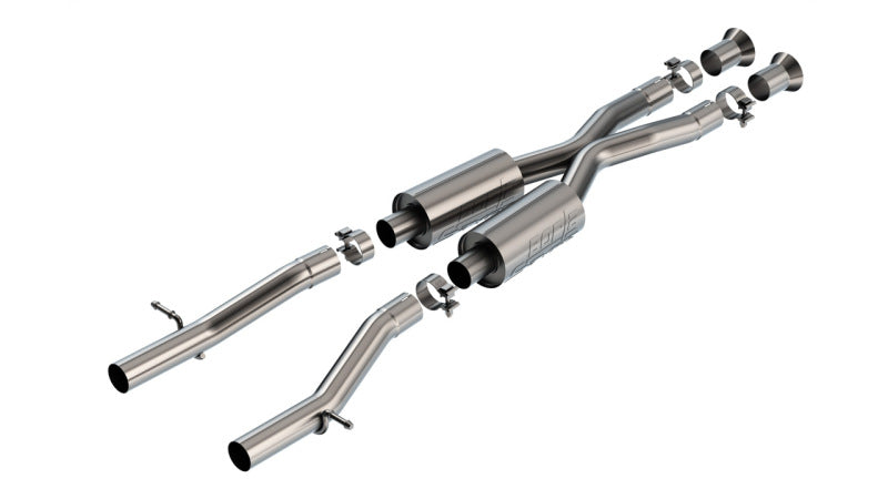 Borla 15-24 Lexus RC F 5.0L V8 S-Type Mid-Section with Merge X-Pipe – Part Number 60738