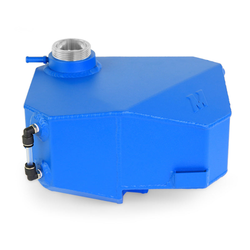 Mishimoto Aluminum Expansion Tank for 2013-2018 Ford Focus ST and RS – Wrinkle Blue
