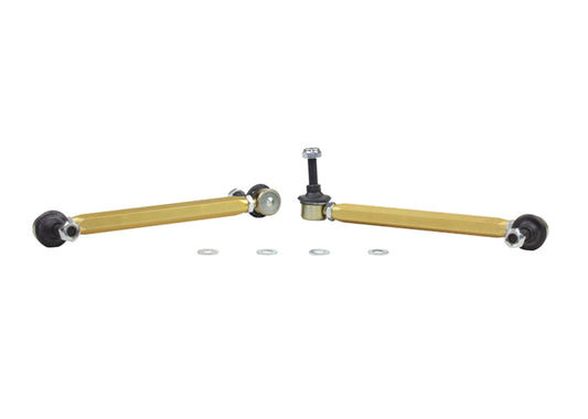 Whiteline KLC106 Adjustable Front Sway Bar Link Kit for Ford Focus and Mini Cooper S