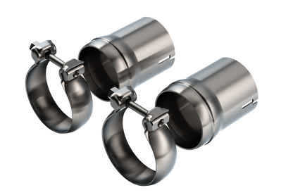 Borla 18-22 Dodge Charger R/T 5.7L V8 T-304 Stainless Steel Ball Flare Tip Adapter - Brushed Finish