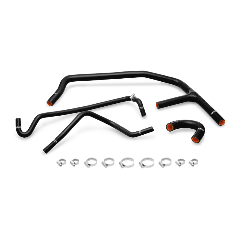 Mishimoto 2015-2017 Ford Mustang EcoBoost Black Silicone Ancillary Hose Kit – Enhanced Durability and Heat Resistance