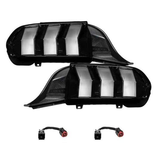 Form Lighting 2024+ Ford Mustang Sequential LED Tail Lights Clear (Pair)