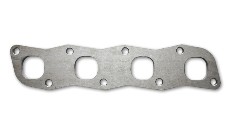 Vibrant T304 Stainless Steel Exhaust Manifold Flange for Nissan KA24 - 3/8 inch Thick