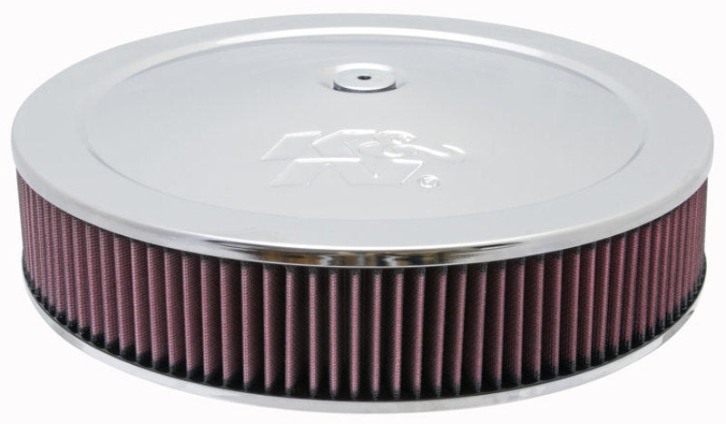 K&N Engineering Round Air Filter Assembly Part 60-1430 for Classic Car Engines
