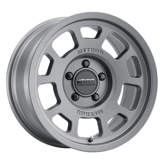 Method Wheels MR705 18x9 Titanium Off-Road Wheel with 5x150 Bolt Pattern and +25mm Offset