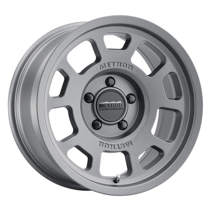 Method MR705 17x8.5 Titanium Wheel with 5x150 Bolt Pattern and +35mm Offset