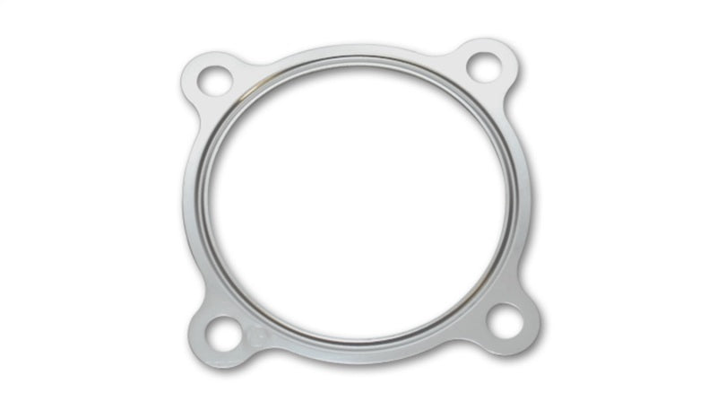 Vibrant Metal Gasket GT Series T3 Turbo Discharge Flange Part #1438G – 3-inch ID, Stainless Steel for Turbocharger Inlet and Discharge Applications