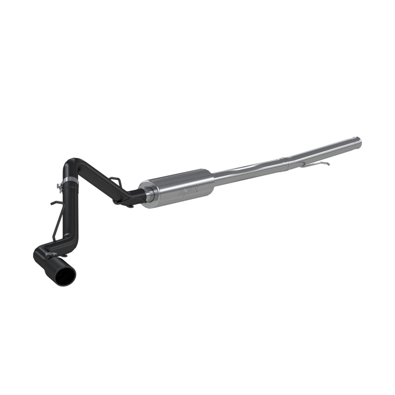 MBRP Armor BLK Series 3-Inch Cat Back Exhaust System for 2019-2020 Chevrolet Silverado 1500 and GMC Sierra 1500 with 4.3L & 5.3L Engines
