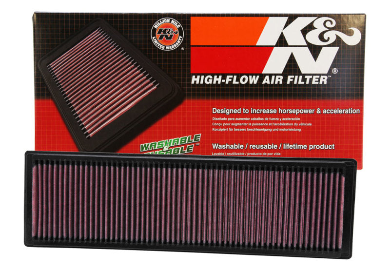 K&N Replacement High-Flow Air Filter for Volkswagen Jetta & Passat 2005-2013 - Model 33-2331