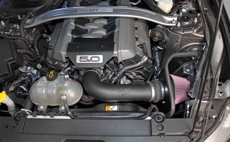 K&N Engineering 63-2590 Performance Cold Air Intake Kit for 2015-2017 Ford Mustang GT 5.0L V8 F/I