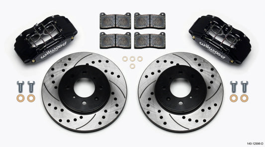 Wilwood DPHA Front Caliper & Rotor Kit for Honda and Acura Models with 262mm OE Rotors